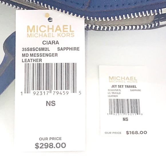 2PCS Michael Kors Ciara Medium Satchel Wallet Set - Picture 8 of 8